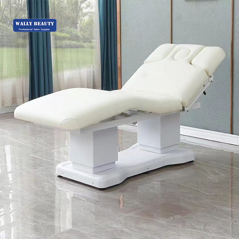 Wallybeauty  4 motors Medical Spa Massage Treatment Table Cosmetic Electric Aesthetic Facial Beauty Salon Bed