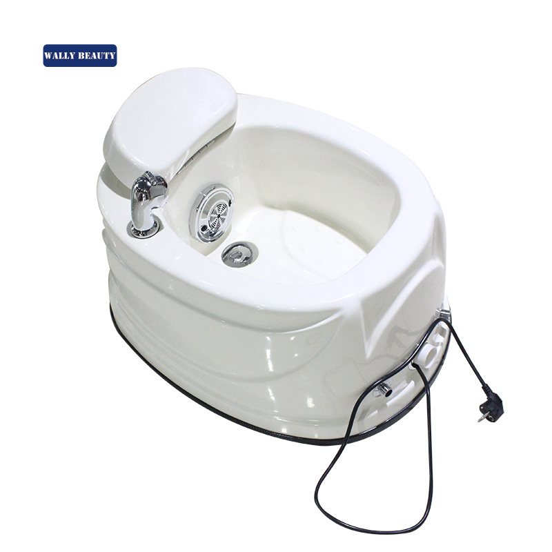 Wallybeauty pedicure basin fiberglass pedicure bowl massage footbath foot tub