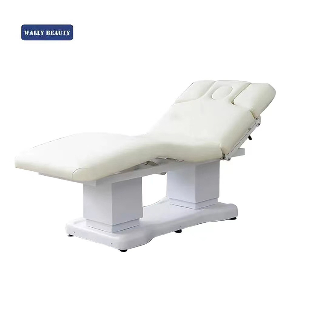 Wallybeauty  4 motors Medical Spa Massage Treatment Table Cosmetic Electric Aesthetic Facial Beauty Salon Bed