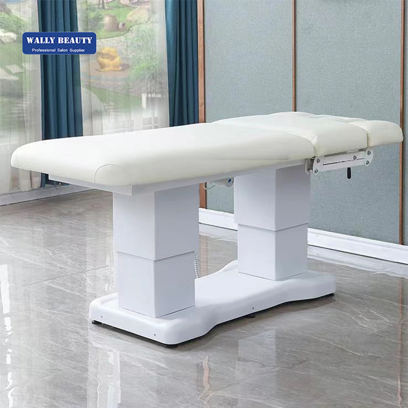 Wallybeauty  4 motors Medical Spa Massage Treatment Table Cosmetic Electric Aesthetic Facial Beauty Salon Bed