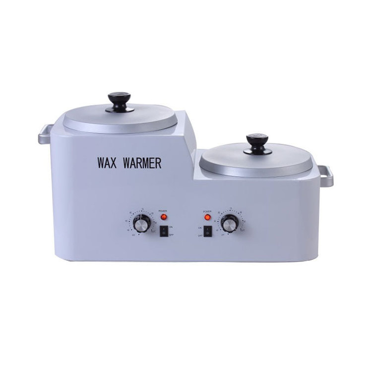 Professional Depilatory Wax Heater Waxing Warmer Machine Hair Removal Double Wax Warmer Pot