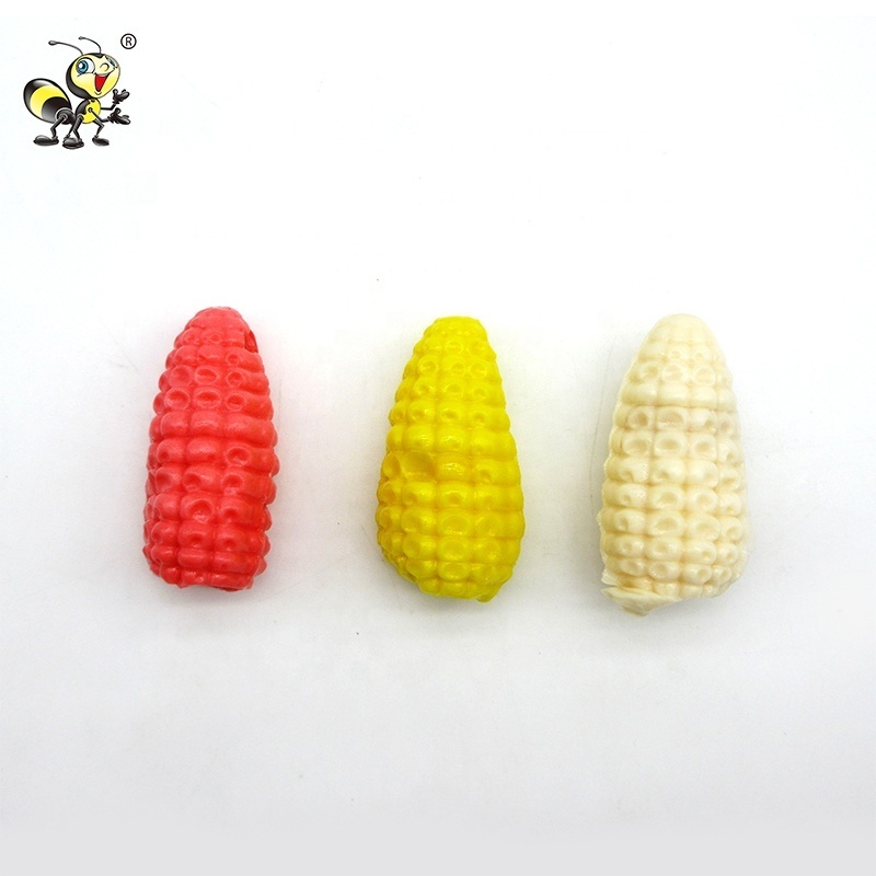 wholesale halal gummy corn candies snacks candy confectionery soft gomitas candy with jam