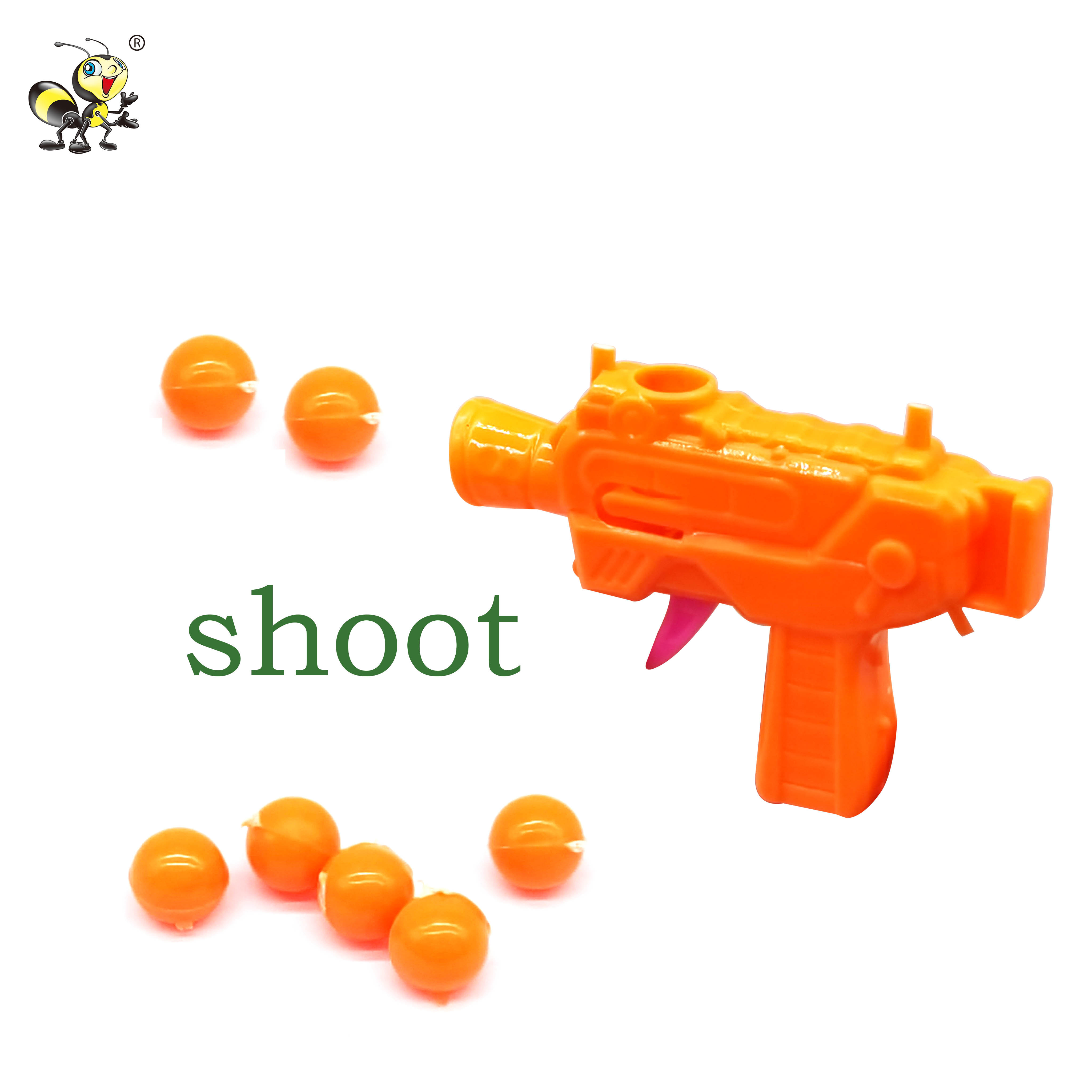 china wholesale shooting gun with candy kids toys jelly bean