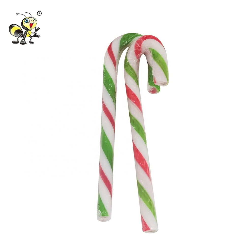 wholesale hard confectionery candy sweets and candies private label halal christmas candy cane