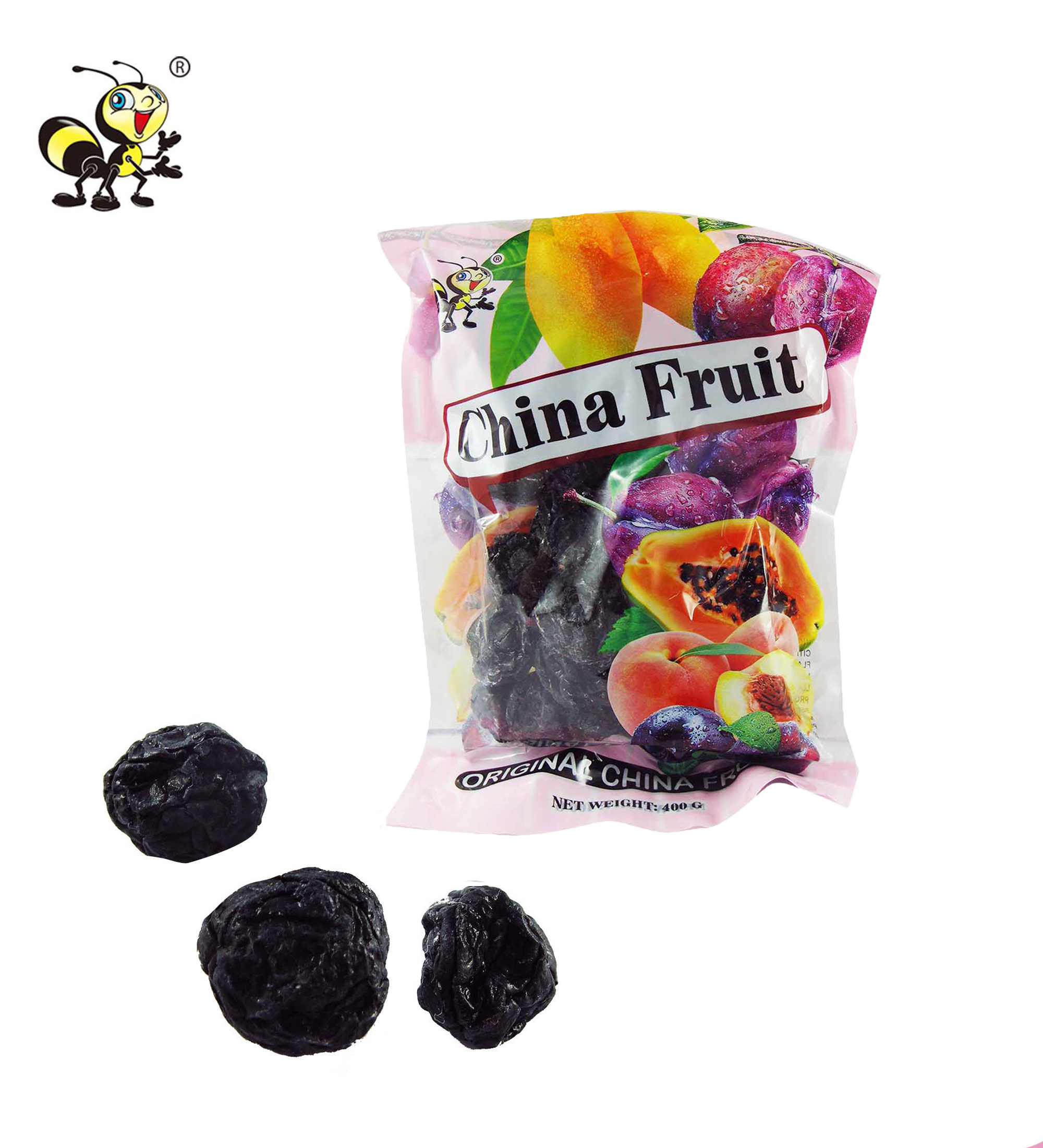 High Quality Chinese Dried Sweet Black Plum Customized wholesale private label Chinese snack Dried fruit sweet sour plum