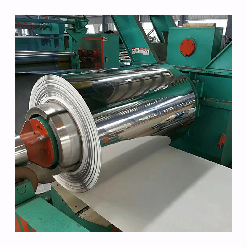 Sus Tow Sides Ba Finish With Laser Film 201 304 430 Ss Coils Stainless Steel Strip Coil Price