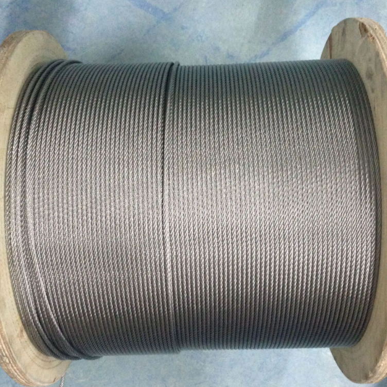 Non-Rotating Stainless Steel Wire Rope WSC/IWRC 201 304 316 SS Wire Cable For Construction