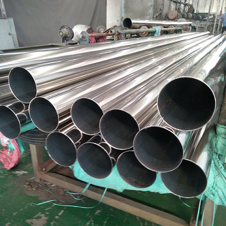 Wholesale Inox Manufacturer sus 409 sus304 201 304 316 sus316 Polished Round Stainless Steel Pipe In China