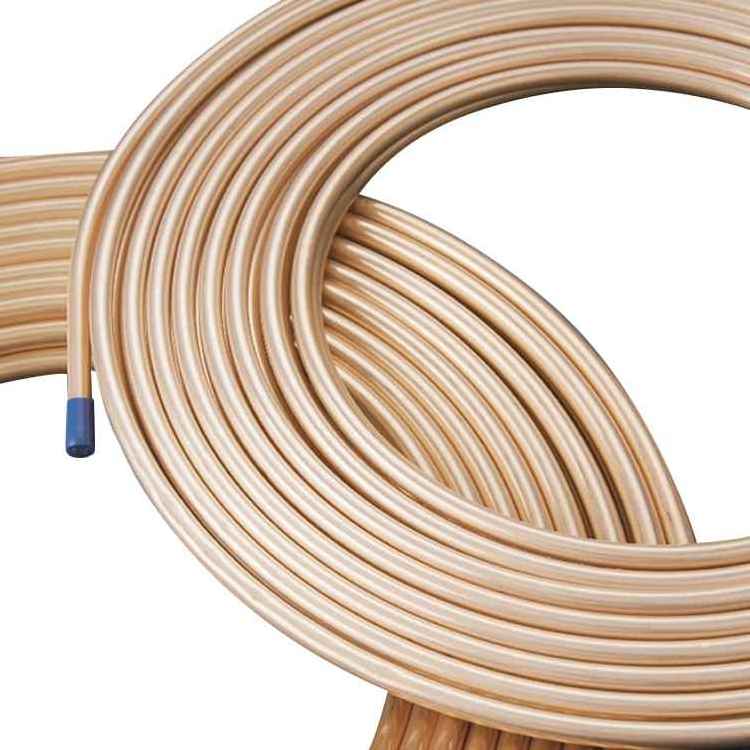 Flexible 3/4 3/8 7/8  Inch Copper Coil Pipes For Air Conditioning