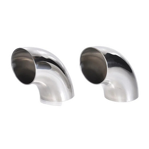 High Quality Sanitary Stainless steel 304 316L 201 316 309s 90 degree long elbow sanitary pipe fittings