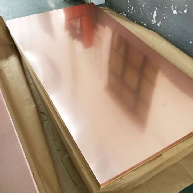 Factory directly Red Copper 99.99% Purity Sheet Copper plate