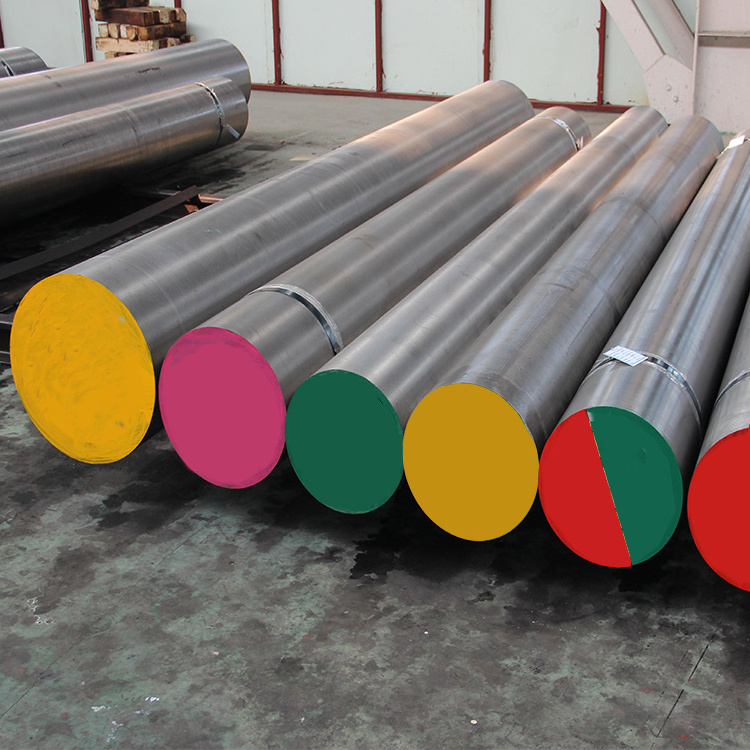 High quality D3 P20 M2 M238 Mould Forged Steel Round Bar 4cr5mosiv S136 1.2344  Nak80 hot rolled mold Steel Round Rods