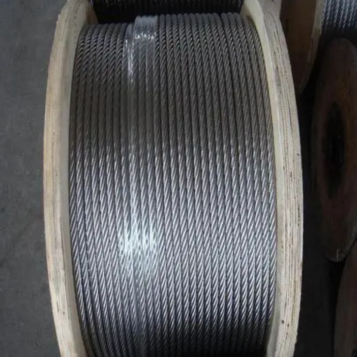 Non-Rotating Stainless Steel Wire Rope WSC/IWRC 201 304 316 SS Wire Cable For Construction