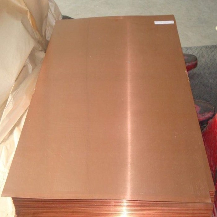 Factory directly Red Copper 99.99% Purity Sheet Copper plate