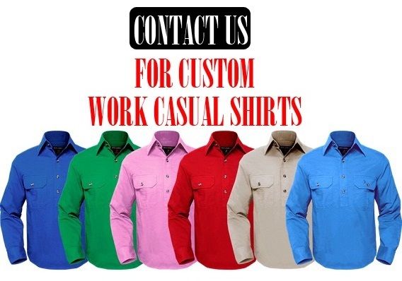 Custom Logo Polyester Cotton Short Sleeve Mens Uniform Work Shirts Hot Sale Customized Shirts Top Work Place Wear