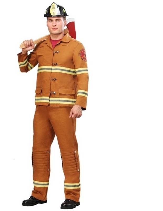 Good design safety workwear cotton Fire suit flame-retardant workwear Fire Fighting Suit Protection Fireman Coat and Pants