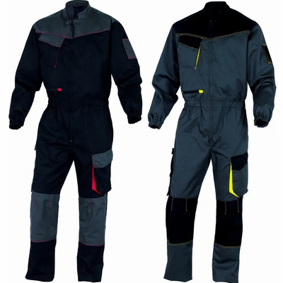 Work coveralls mens protective coverall repairman elastic jumpsuits trousers working uniforms Plus Size long sleeves coveralls