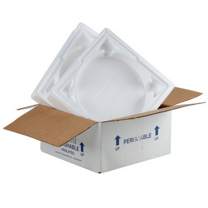 Professional factory frozen seafood wax boxes folding cardboard paper fish carton box with low price