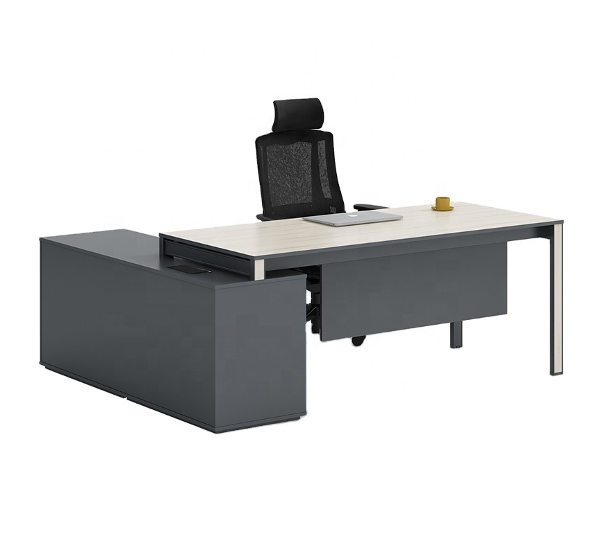 Fancy design wooden pictures of office furniture, modern computer desk table