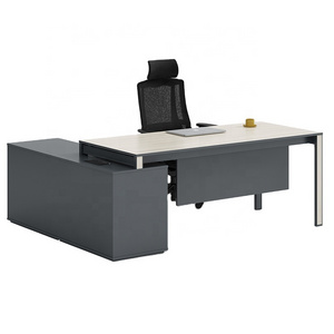 Fancy design wooden pictures of office furniture, modern computer desk table