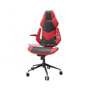 2021 latest PU leather Red gaming chair new exclusive design computer chair for racing gaming room