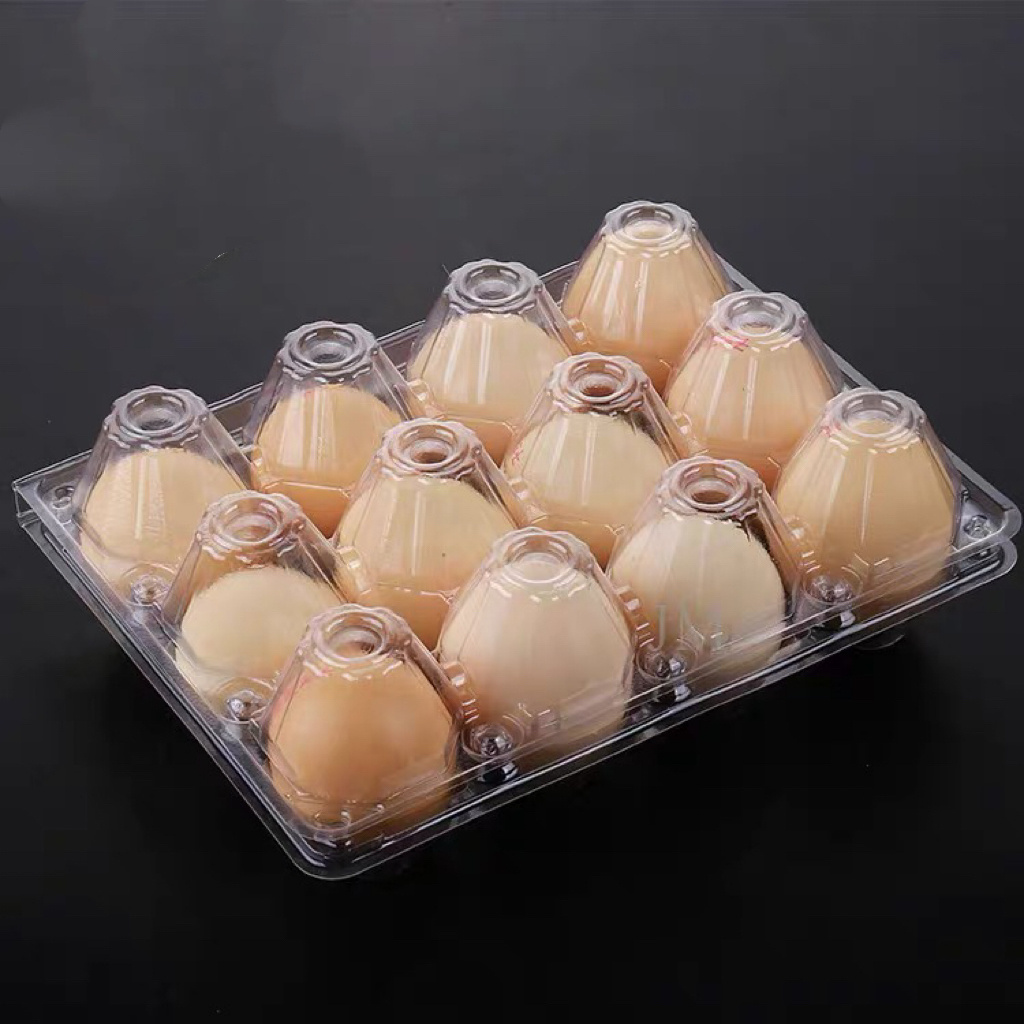 Walson Factory Direct Customized Logo Eco-friendly Egg Trays 12 Cells Carton Packages for Eggs