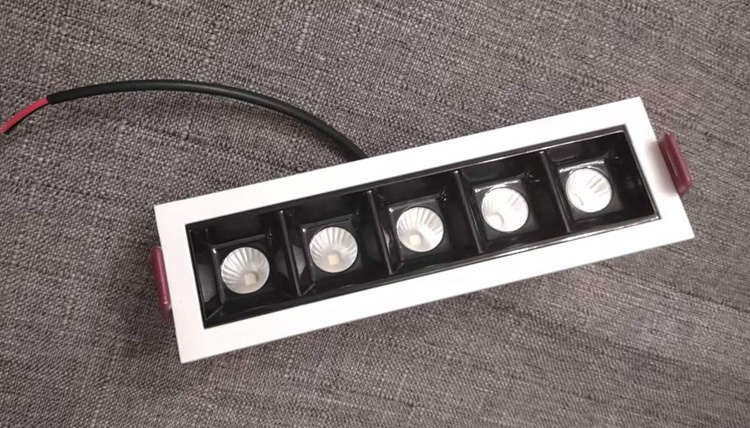 5W Plastic smd led recessed linear light led downlight spot laser Blade led lights spot light