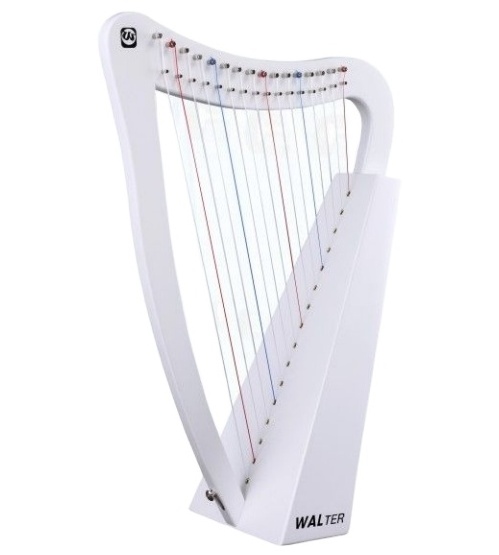 Walter  solid wood 16 String Harp 16 Tone Portable Lyre Percussion Musical Instrument Beginner Tools Harp lever