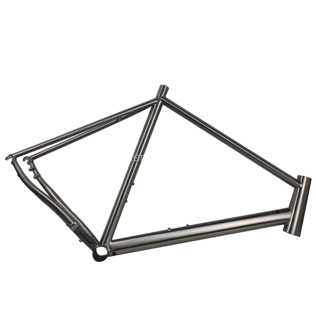 Track cycling frame titanium road bike frame painted