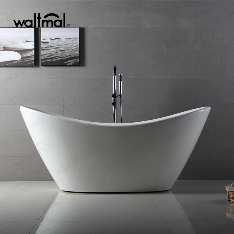 Waltmal new designer manufacturers directluxury bath freestanding acrylic bathroom 2 person hot tub WTM-02503