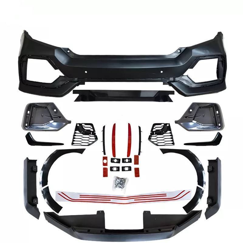 car bumper body kit for 16-20 Tenth Honda Civic Modified RS Robot Body kit Automotive bodykit