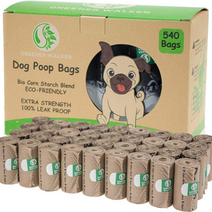 High Quality Customized Pet Waste Bags for Pets Scent Biodegradable Dog Poop Bag