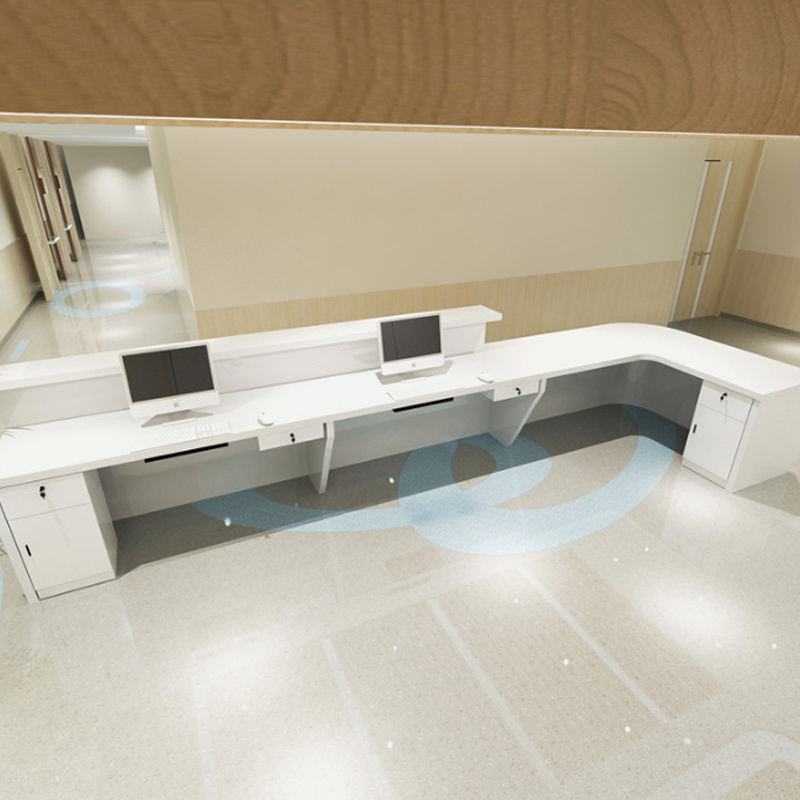 Modern hospital reception counter desk dental reception desks clinic reception desk