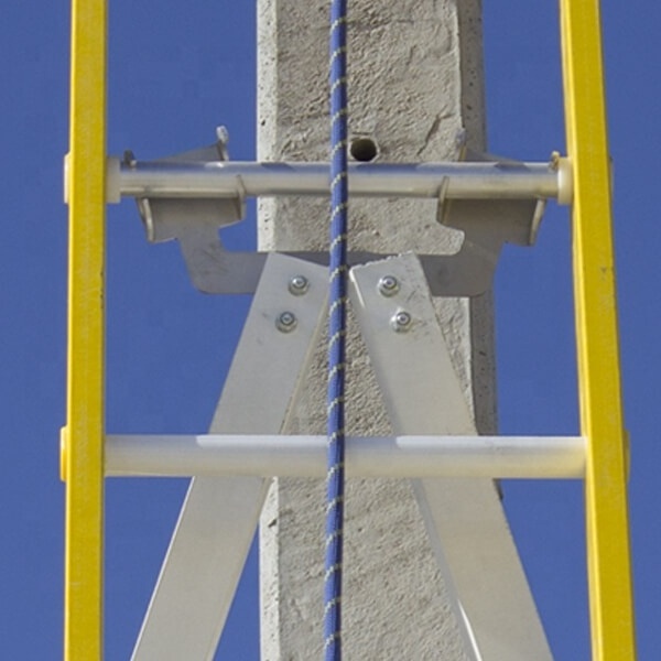 High Quality Customized with Supporting Pole Fiberglass Extension Ladder fiberglass ladder