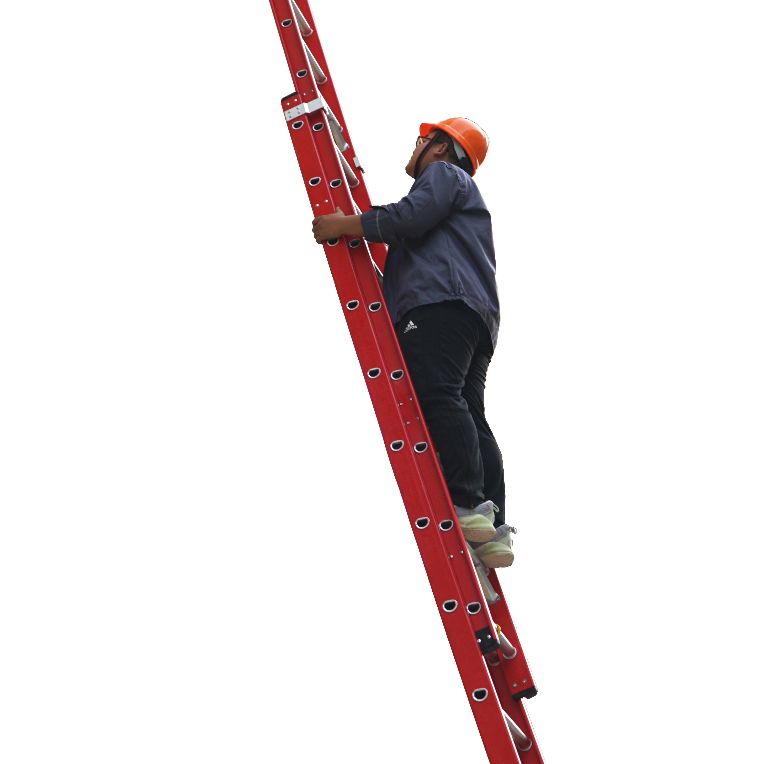 Chinese Supplier Professional High Quality Competitive Price Compact Fiberglass Extension Ladder