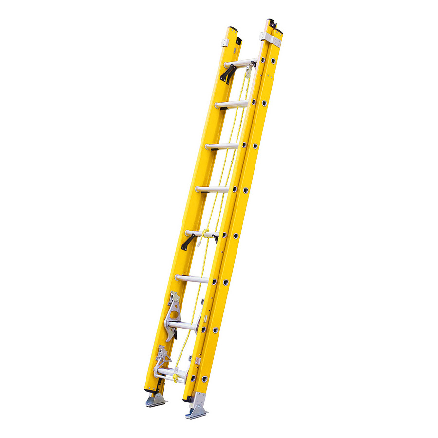 High Quality Good Price Fiberglass Fire Escape Ladder combination Extension Step telescopic Ladders