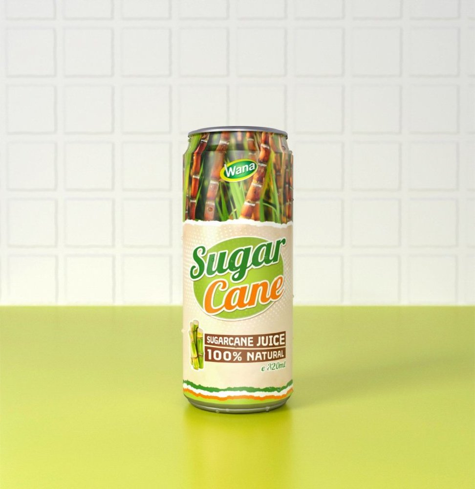 Wholesaler Sugar Cane Juice in 330ml short tinned can || Variety Package & Free Sample