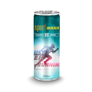 Bulk Sport WANA Energy Drink in 320ml Can - OEM/Private Label