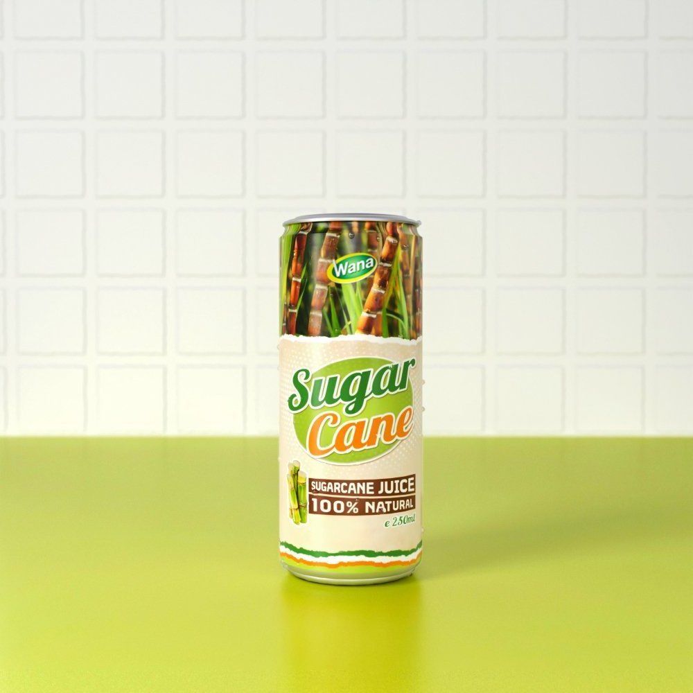 Wholesaler Sugar Cane Juice in 330ml short tinned can || Variety Package & Free Sample