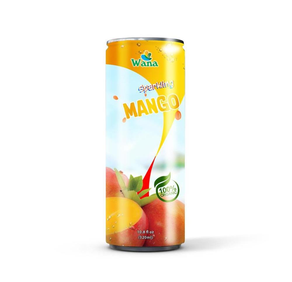 New Sample of Sparkling Strawberry Juice Drink in 320ml Can