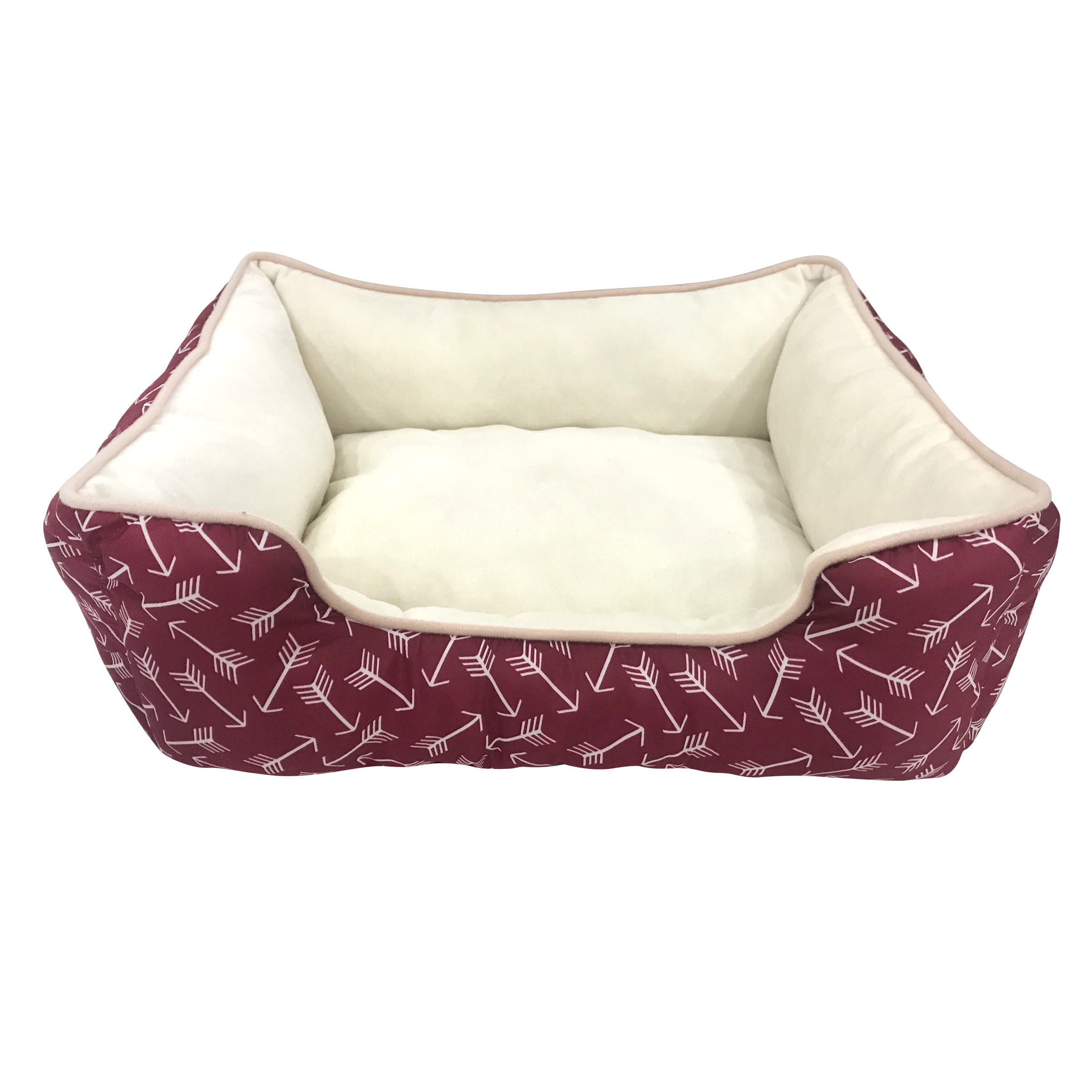 Customized dog bed & accessories Cute Plush Slumber Luxury Soft Pet Bed