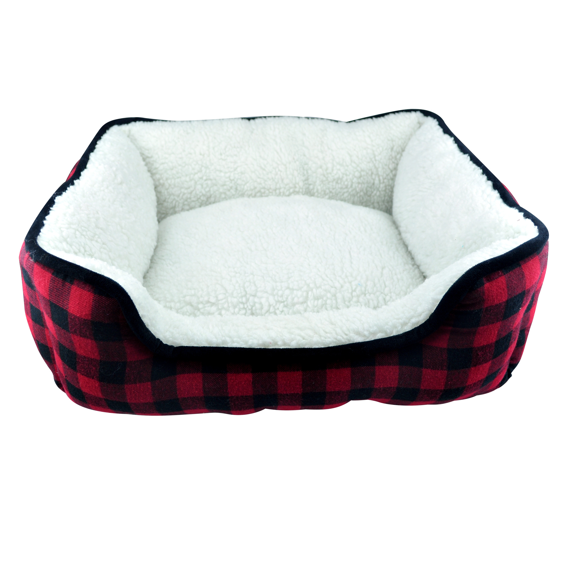 Customized dog bed & accessories Cute Plush Slumber Luxury Soft Pet Bed