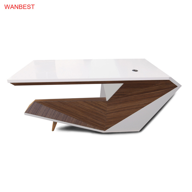 Easy design granite quartz stone executive office desk modern manager office table