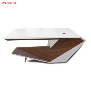 Easy design granite quartz stone executive office desk modern manager office table