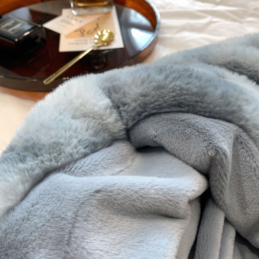 Luxury Quality Coral Fleece Waffle Blanket For Couch Bed Thick Fuzzy Warm Winter Soft Throw Blanket