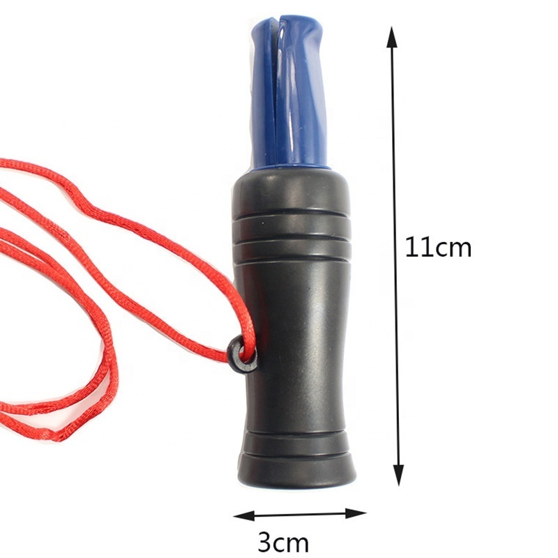 Duck Hunting Call Plastic Whistle Duck Calls Decoy Hunting Callers Outdoor Hunting Hunter Game Accessory Durable PVC Whistle