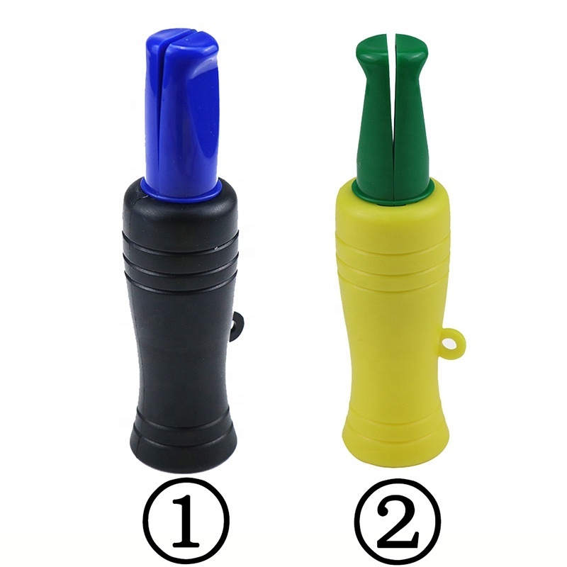 Duck Hunting Call Plastic Whistle Duck Calls Decoy Hunting Callers Outdoor Hunting Hunter Game Accessory Durable PVC Whistle