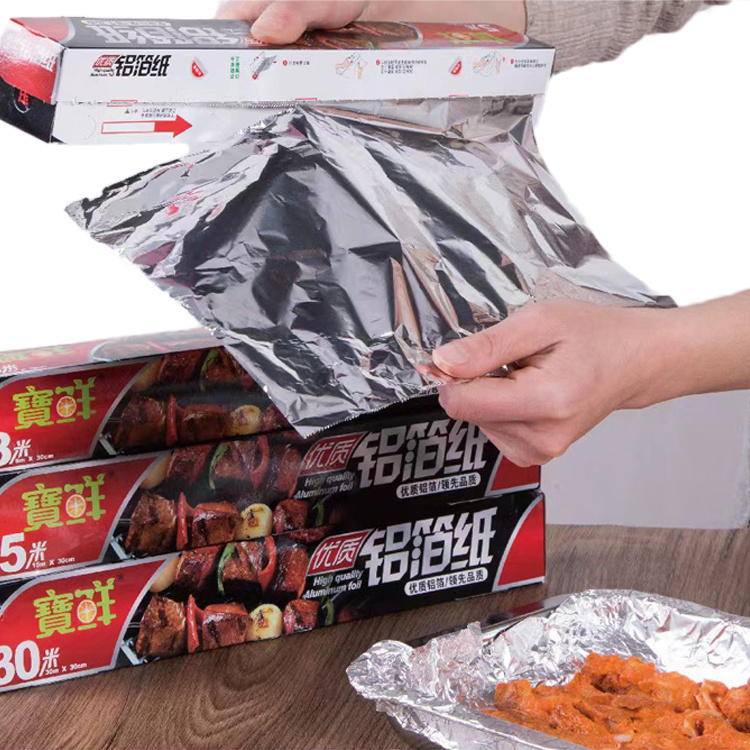 Chinese factory Food Grade Oven aluminum Foil Paper/aluminum foil lid /aluminium foil