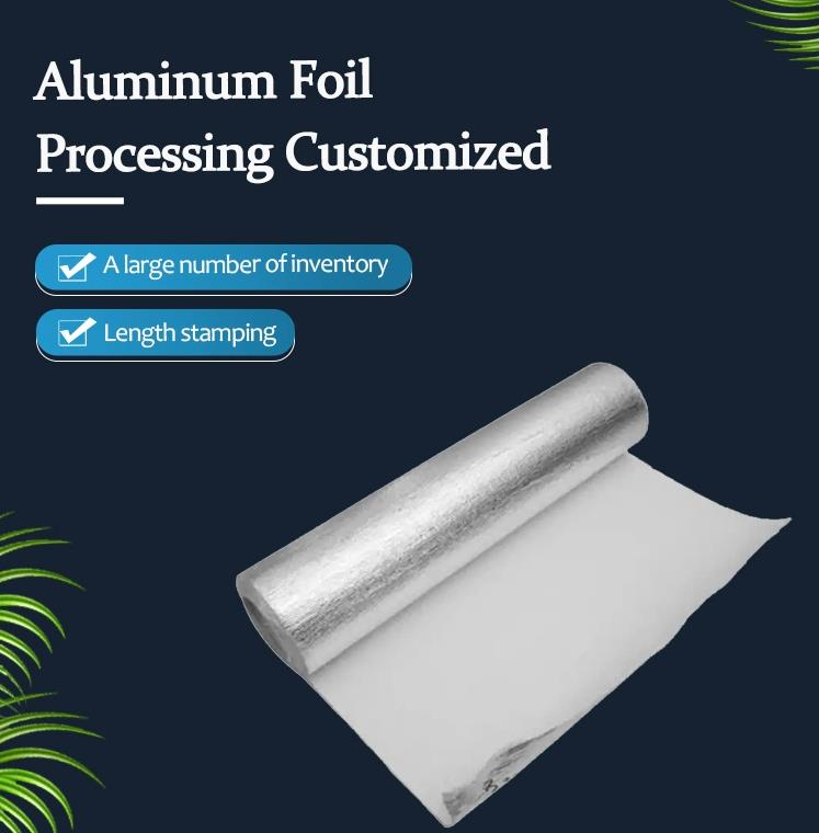 Made In China Food Gradenon Stick Aluminum Foil 8011 Aluminum Foil Jumbo Roll Aluminum Foil Paper Roll