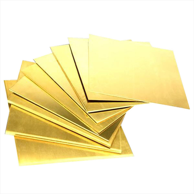 op Grade Brass Copper Sheet Brass Sheet Plate C2600 C2700 C2800 Copper Plate Decorative Copper Plate